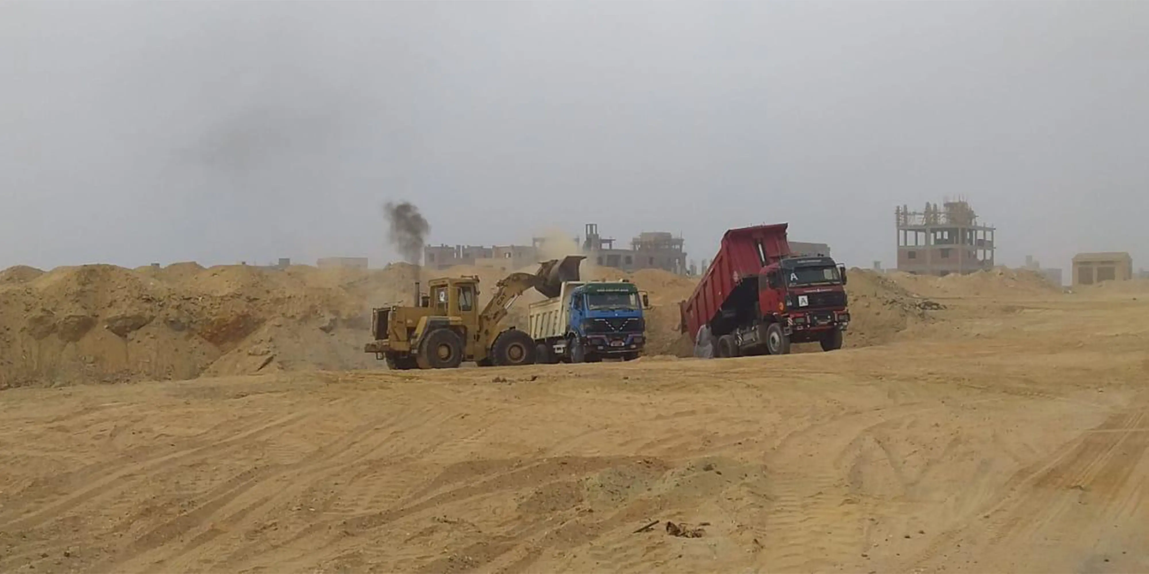 Construction Waste Removal Works in 6th of October City