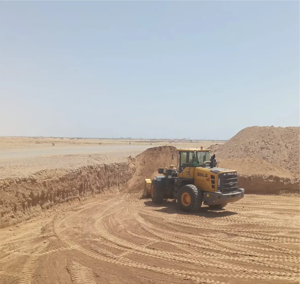 الأعمال الترابية (حفر وردم) – مشاريع إسكان جدة 2023