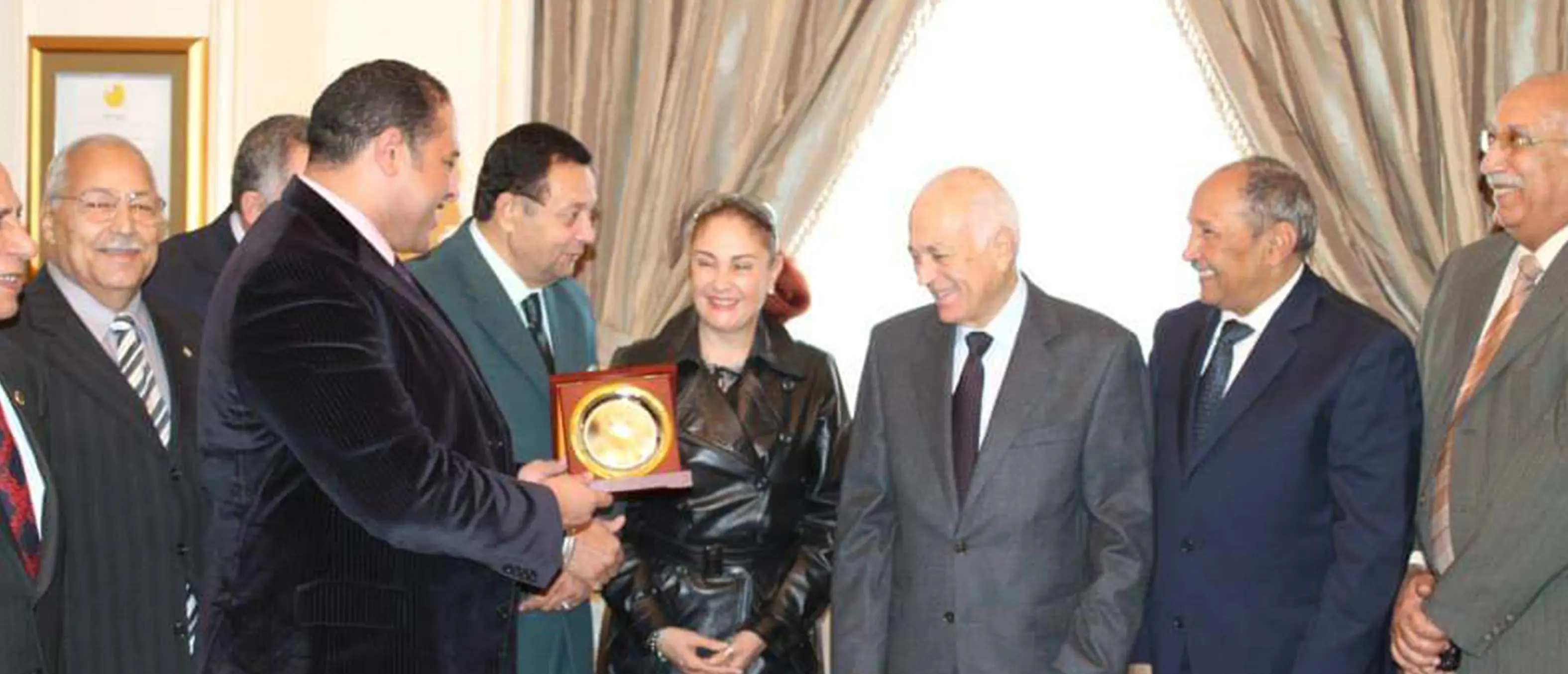 Meeting with Dr. Nabil El-Araby – Secretary-General of the Arab League