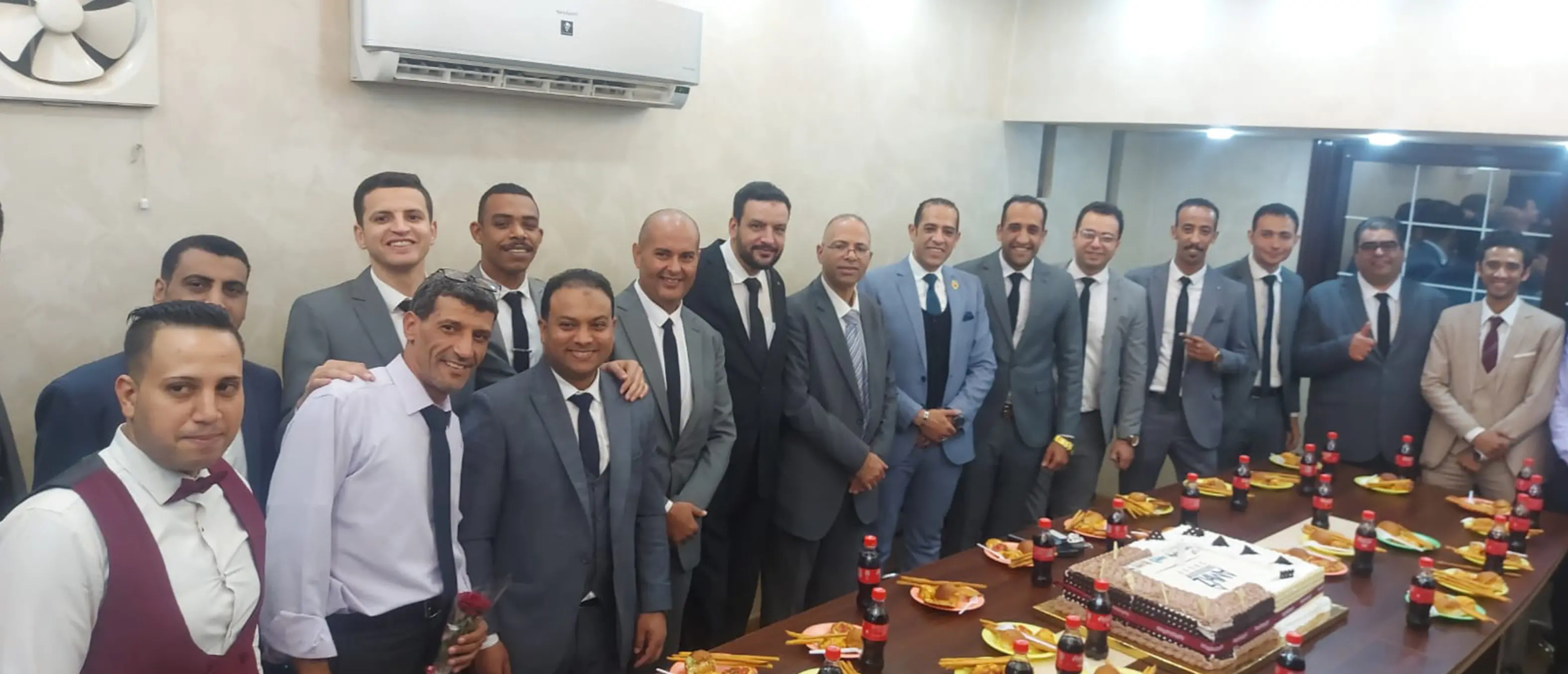 Staff Party for the Group Employees at the Company Headquarters